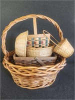 Wicker baskets and more