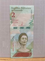 Venezuelan banknote