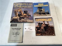 Set of 4 Caterpillar Manual & Books