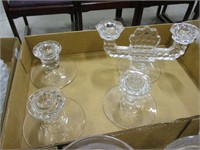 Fostoria Candle Holders