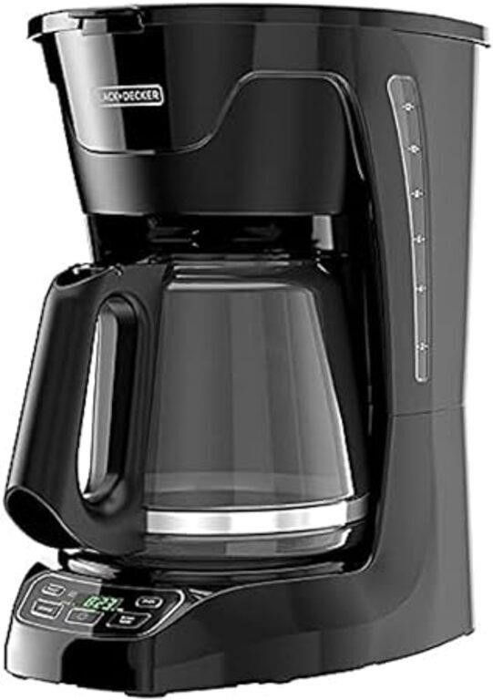 BLACK+DECKER Programmable Digital Coffeemaker,12-C