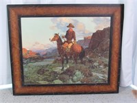 "Cowboy" Canvas Painting