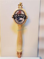 RICKARD'S 'WHITE' BEER TAP HANDLE 12.5"
