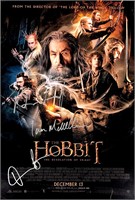 Autograph Hobbit Poster Ian Mckellen