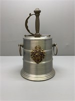 Vintage Metal Ice Bucket