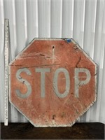 Metal Stop Sign