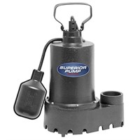 SUPERIOR PUMP 92331 High-Capacity Cast Iron Sump