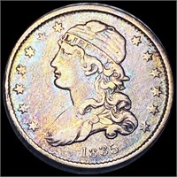 1835 Capped Bust Quarter LIGHTLY CIRCULATED