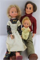 Vintage 1970s Mattel, Inc., Sunshine family