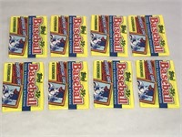 1988 Topps Baseball Stickers LOT of 8 Unopened