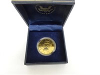 2004 - D Kennedy Half Dollar Plated in 24K Gold