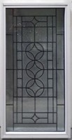 Patina Decorative Glass Shed Window
