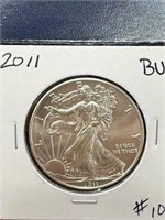 2011-BU American Silver Eagle