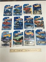 12 NIB Hot Wheels Cars