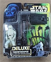 1996 Star Wars Deluxe Snowtrooper Action Figure