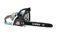 Senix 4 Cycle gasoline chain saw with 18" bar