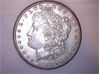 1897- S Morgan Silver Dollar
