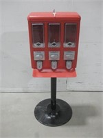 11"x 16"x 42.5" Candy Dispenser W/ Key Works