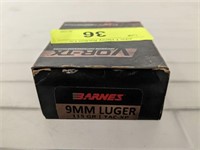 BARNES VOR-TX 9 MM HP 20 RDS