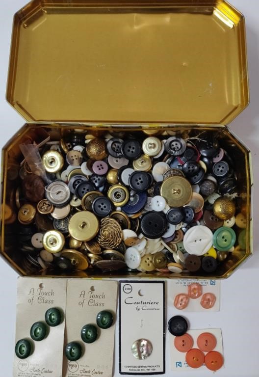 Tin Full of Buttons