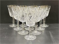Waterford Crystal Lismore Claret Wine Glasses