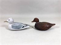 Avis Brown Miniature Duck & Painted Seagull
