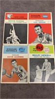 4-1960s NBA TRADING CARDS