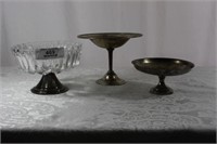 3- Footed Candy Dishes