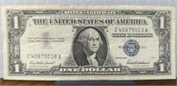 Silver certificate 1957 $1 bank note