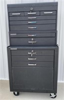 Storehouse 3-tier Toolbox w/Keys & Contents