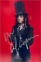 Autograph COA Alice Cooper Photo