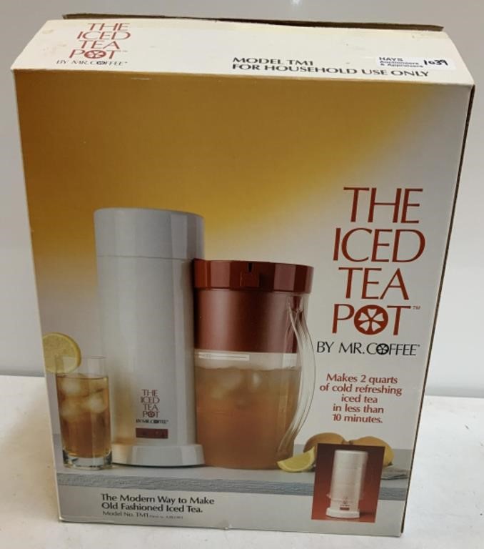 Mr. Coffee Iced Tea Maker in Box