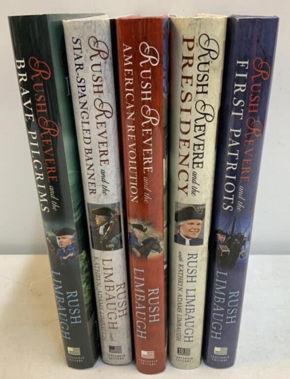 (5) Rush Limbaugh Rush Revere Books