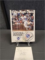 Chicago Cubs, Ray Meyer Autograph