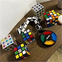 Lot of Rubix cubes