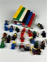 Lego people and pieces