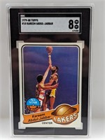 1979-80 Topps #10 Kareem Abdul-Jabbar SGC 8 NM-Mt.