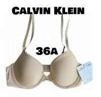 CALVIN KLIEN BRA / UNDER WIRE / SIZE 36 A / NEW