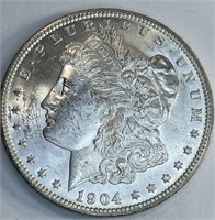 1904 O  Prooflike GEM BU Morgan Dollar $145 CPG