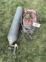 HTP Mini Mig Welder w/Tank - Argon Gas