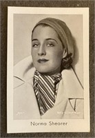 NORMA SHEARER: Antique Tobacco Card (1931)