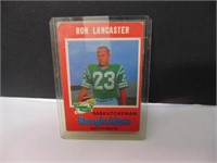 1972 Opeechee Ron Lancaster Football Card