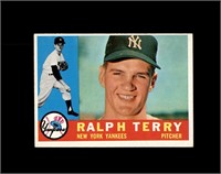 1960 Topps #96 Ralph Terry EX to EX-MT+
