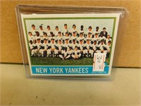 1976 Topps New York Yankee #17 Team Card