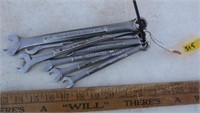 Craftsman wrench set SAE