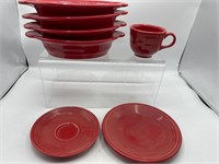 Red Fiesta dishes