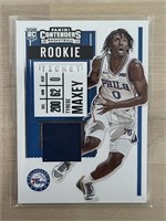 Tyrese Maxey Rookie Ticket Jersey Patch