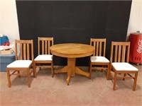 Dining Table w/Chairs 42" Diameter & 30" Tall