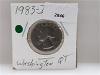 1983-D Washington Quarter