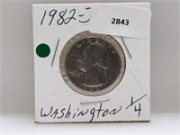 1982-D Washington Quarter